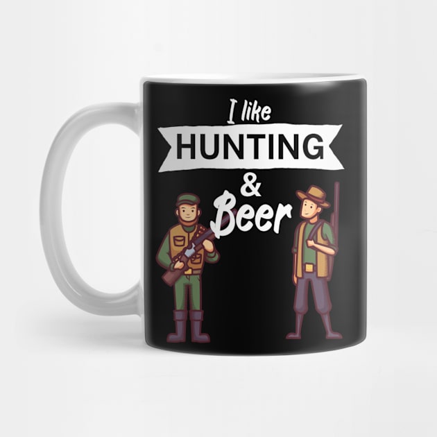 I like hunting and beer by maxcode